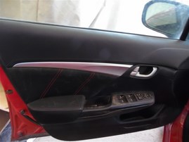 2014 Honda Civic SI Red Sedan 2.4L Vtec Mt #A24929